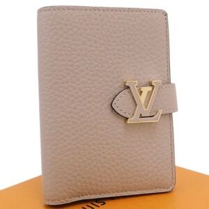 Louis Vuitton LV Vertical Wallet Taurillon Leather Capucines